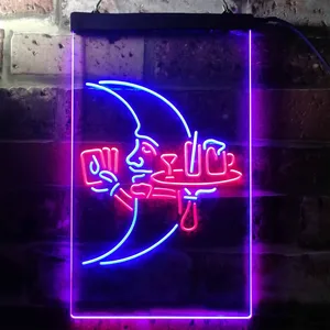 Blue Moon Moontender Neon-Like LED Sign