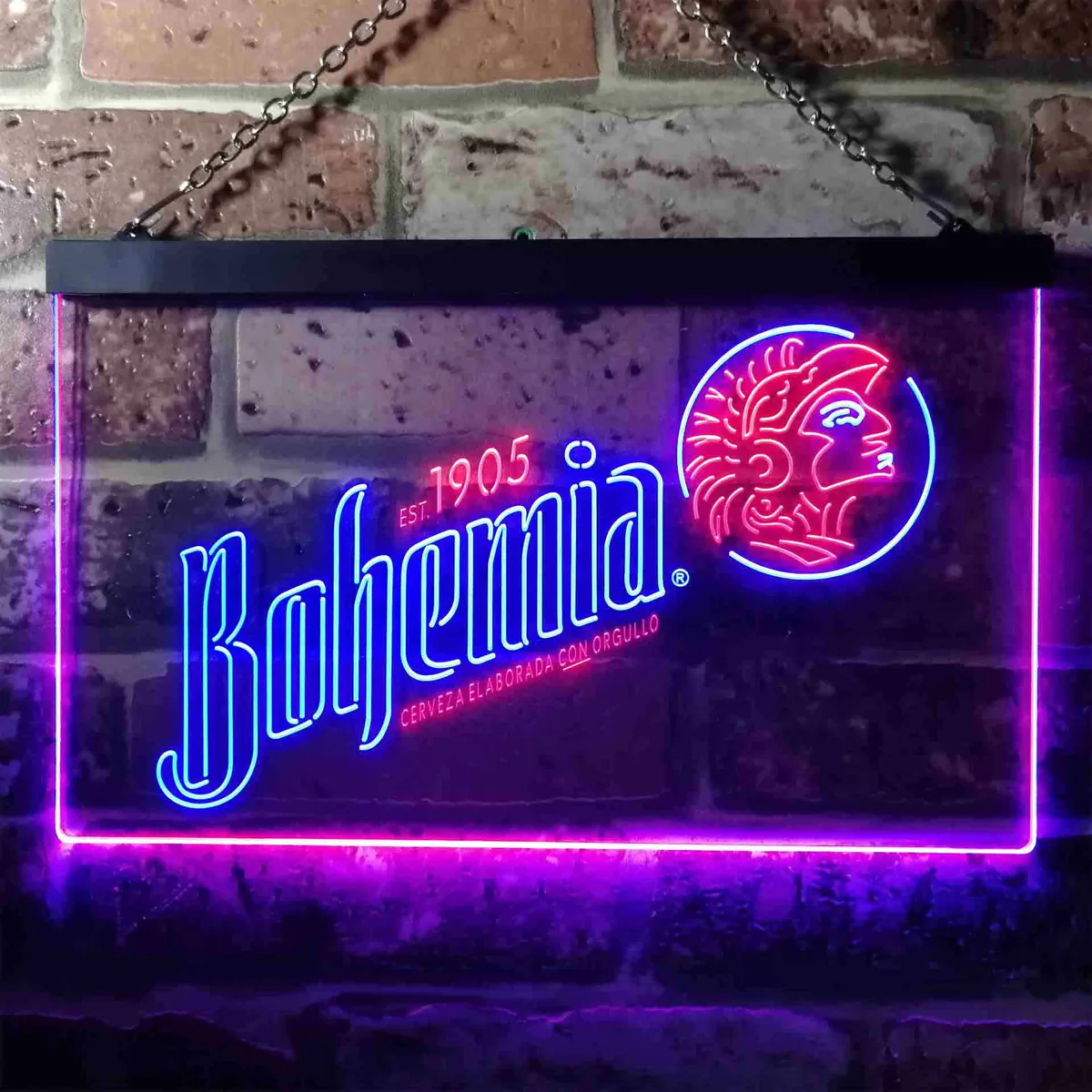 Bohemia Beer Logo 1 Neon-Like LED Sign