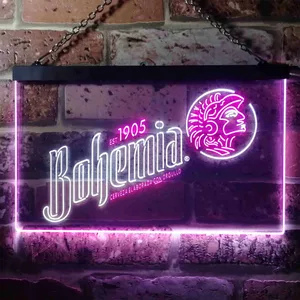 Bohemia Beer Logo 1 Neon-Like LED Sign
