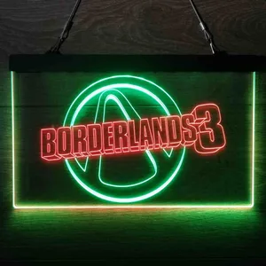 Borderlands 3 Logo Neon-Like LED Sign