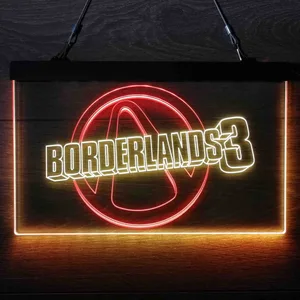 Borderlands 3 Logo Neon-Like LED Sign