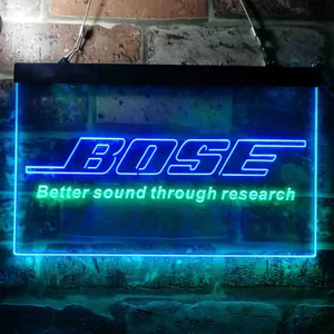 Bose Better Sound Through Research Neon-Like LED Sign
