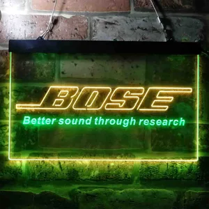 Bose Better Sound Through Research Neon-Like LED Sign