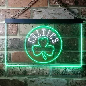 Boston Celtics  Alternate Neon-Like LED Sign