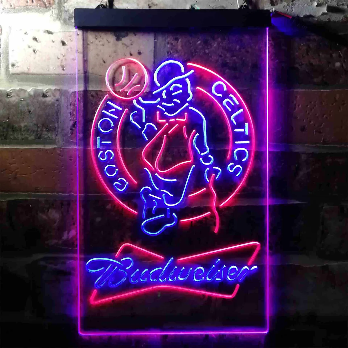 Boston Celtics Budweiser Neon-Like LED Sign