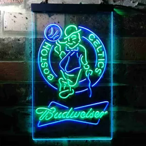 Boston Celtics Budweiser Neon-Like LED Sign