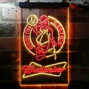 Boston Celtics Budweiser Neon-Like LED Sign