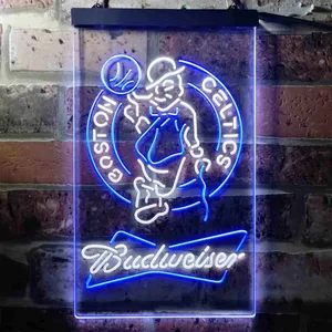 Boston Celtics Budweiser Neon-Like LED Sign