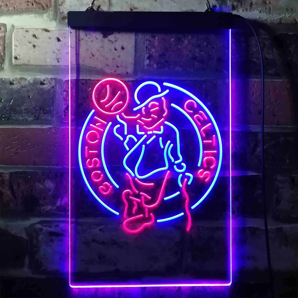Boston Celtics Logo 1 Neon-Like LED Sign - Legacy Edition