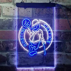Boston Celtics Logo 1 Neon-Like LED Sign - Legacy Edition