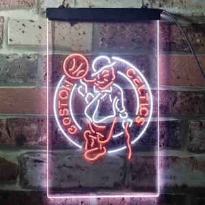 Boston Celtics Logo 1 Neon-Like LED Sign - Legacy Edition