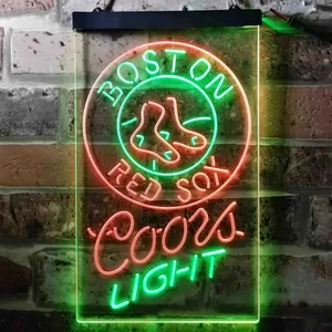 Boston Red Sox Coors Light Neon-Like LED Sign