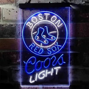 Boston Red Sox Coors Light Neon-Like LED Sign