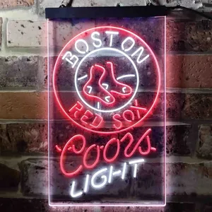 Boston Red Sox Coors Light Neon-Like LED Sign