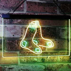 Boston Red Sox Logo 1 Neon-Like LED Sign
