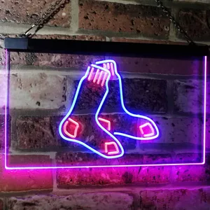 Boston Red Sox Logo 1 Neon-Like LED Sign