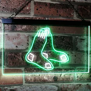 Boston Red Sox Logo 1 Neon-Like LED Sign