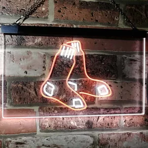 Boston Red Sox Logo 1 Neon-Like LED Sign