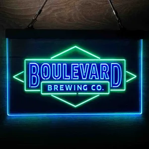 Boulevard Brewing Company Neon-Like LED Sign
