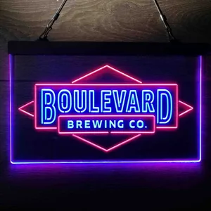Boulevard Brewing Company Neon-Like LED Sign