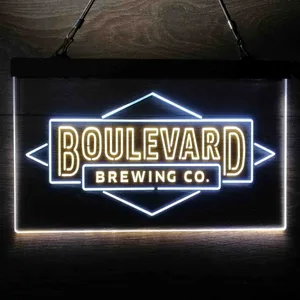 Boulevard Brewing Company Neon-Like LED Sign