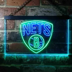 Brooklyn Nets Logo Neon-Like LED Sign
