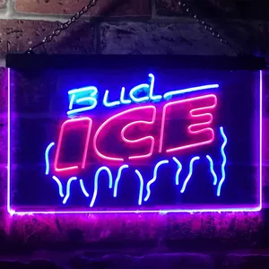 Bud Ice Frozen Neon-Like LED Sign
