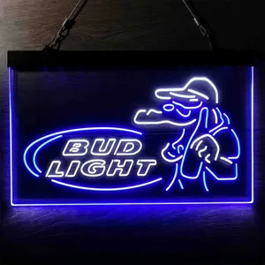 Bud Light Alligator Neon-Like LED Sign