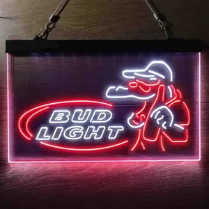 Bud Light Alligator Neon-Like LED Sign