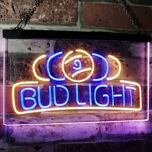 Bud Light Billiards Neon-Like LED Sign