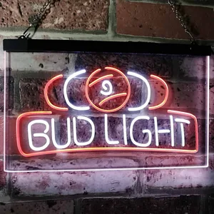 Bud Light Billiards Neon-Like LED Sign