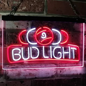 Bud Light Billiards Neon-Like LED Sign