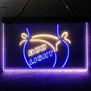 Bud Light Butt Neon-Like LED Sign
