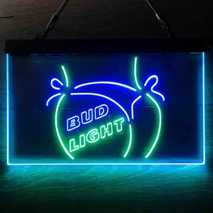 Bud Light Butt Neon-Like LED Sign
