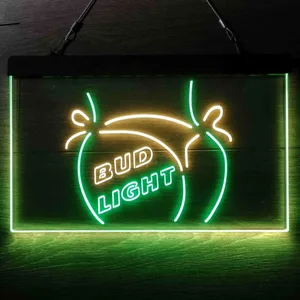 Bud Light Butt Neon-Like LED Sign