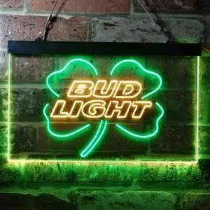 Bud Light Clover Neon-Like LED Sign