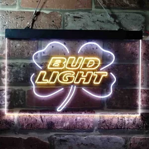 Bud Light Clover Neon-Like LED Sign
