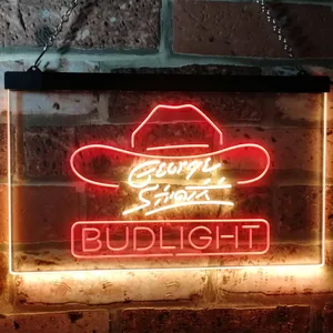 Bud Light George Strait Neon-Like LED Sign