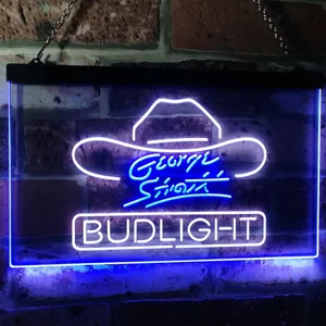 Bud Light George Strait Neon-Like LED Sign