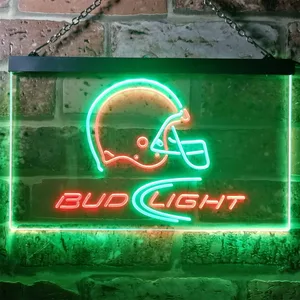 Bud Light Helmet Neon-Like LED Sign