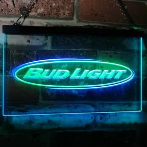 Bud Light Horizontal Neon-Like LED Sign