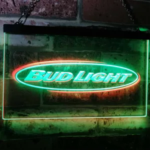 Bud Light Horizontal Neon-Like LED Sign