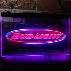 Bud Light Horizontal Neon-Like LED Sign