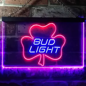Bud Light Leaf 1 Neon-Like LED Sign