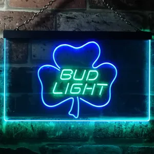 Bud Light Leaf 1 Neon-Like LED Sign