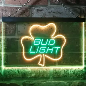 Bud Light Leaf 1 Neon-Like LED Sign