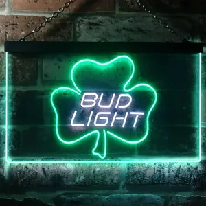 Bud Light Leaf 1 Neon-Like LED Sign