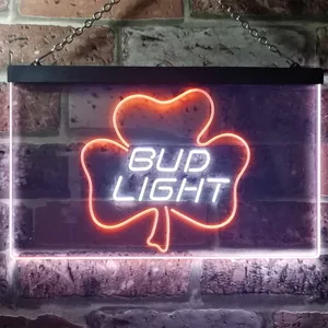Bud Light Leaf 1 Neon-Like LED Sign