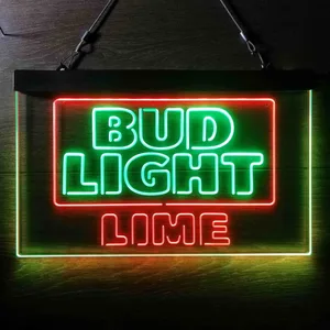 Bud Light Lime Logo Neon-Like LED Sign