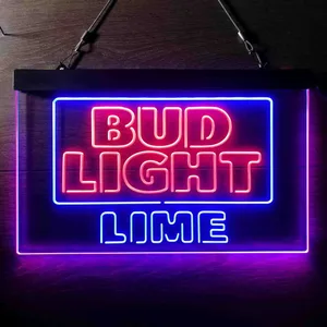 Bud Light Lime Logo Neon-Like LED Sign